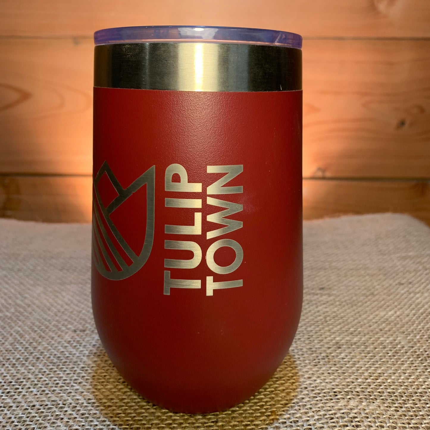 Tulip Town Travel Wine Tumbler