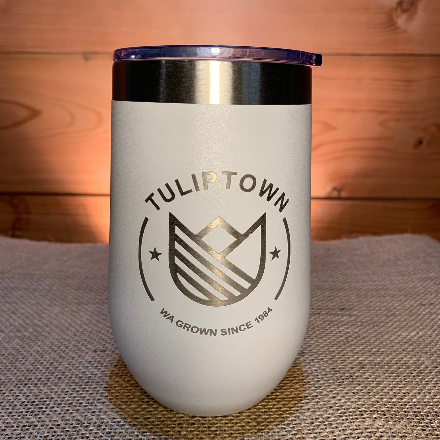 Tulip Town Travel Wine Tumbler