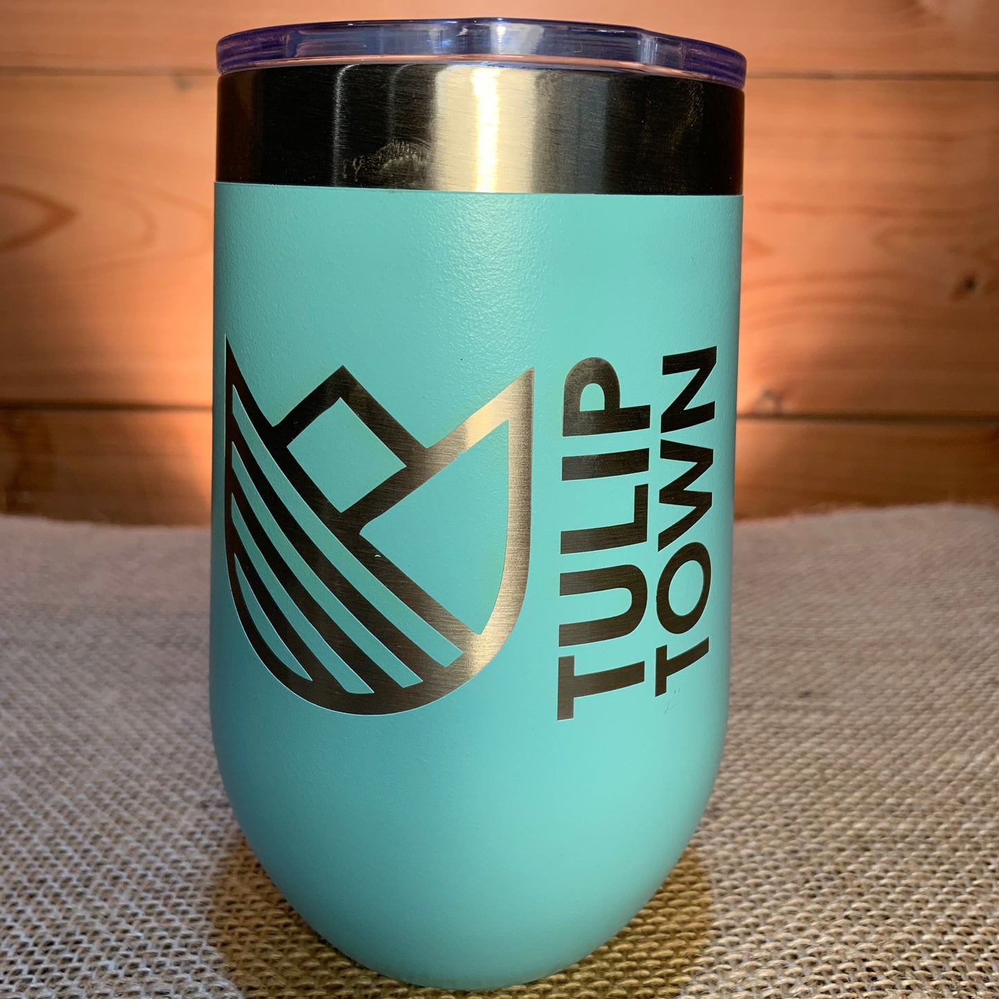 Tulip Town Travel Wine Tumbler