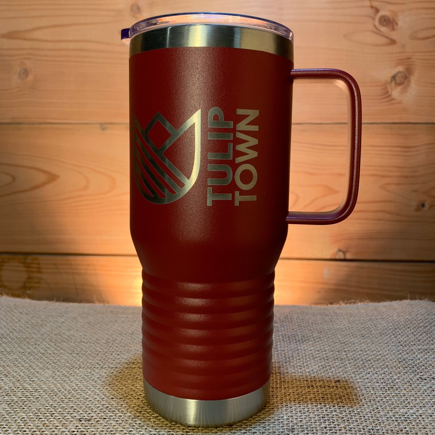 20 oz Travel Mug w/ Handle