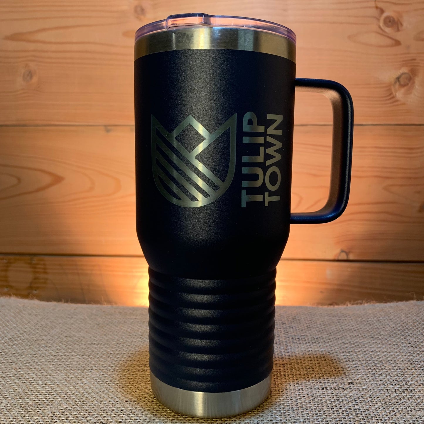 20 oz Travel Mug w/ Handle